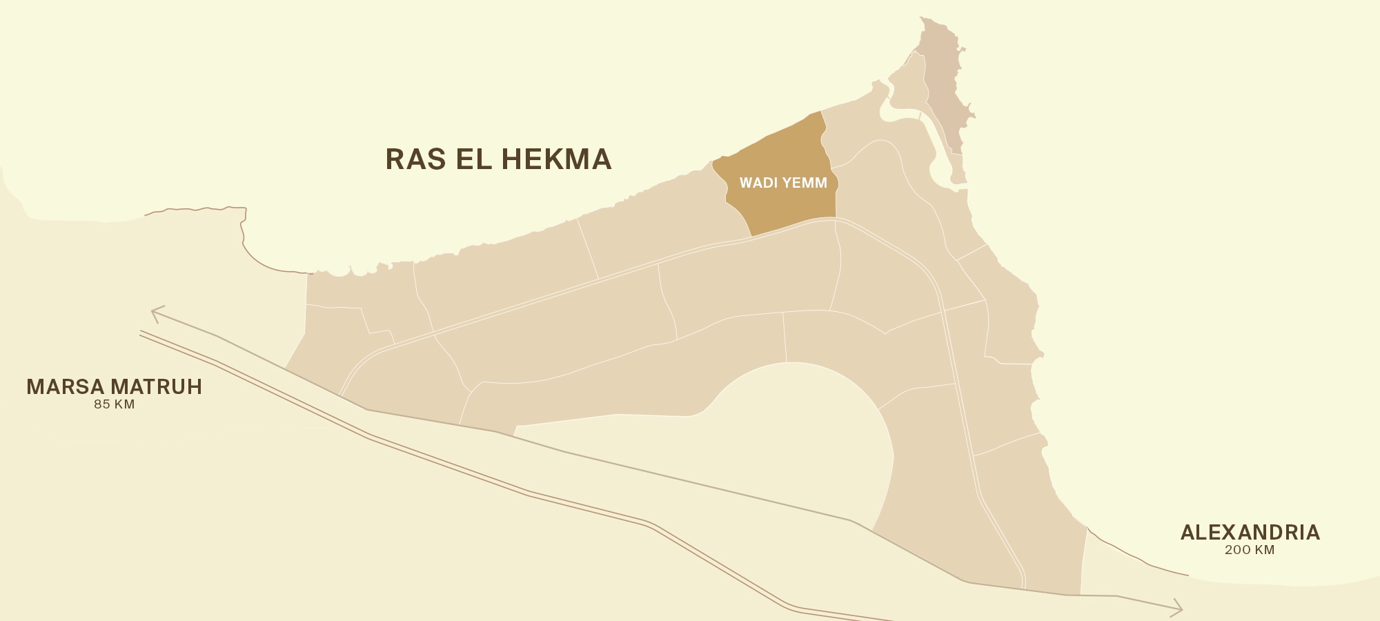 Ras El Hekma General Master Plan - $110B Development